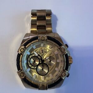 Invicta Two-Tone Gold and Silver Watch